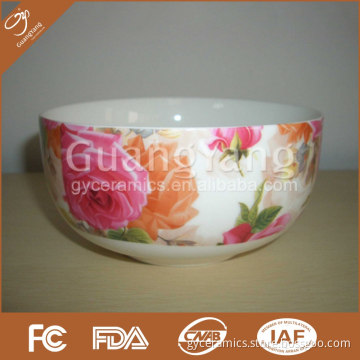 dinnerware:1 pc strengthened bone china bowl(5' ) in color box, item No.:GY09-SBC-BW006